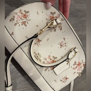 Beautiful mint condition Floral Coach